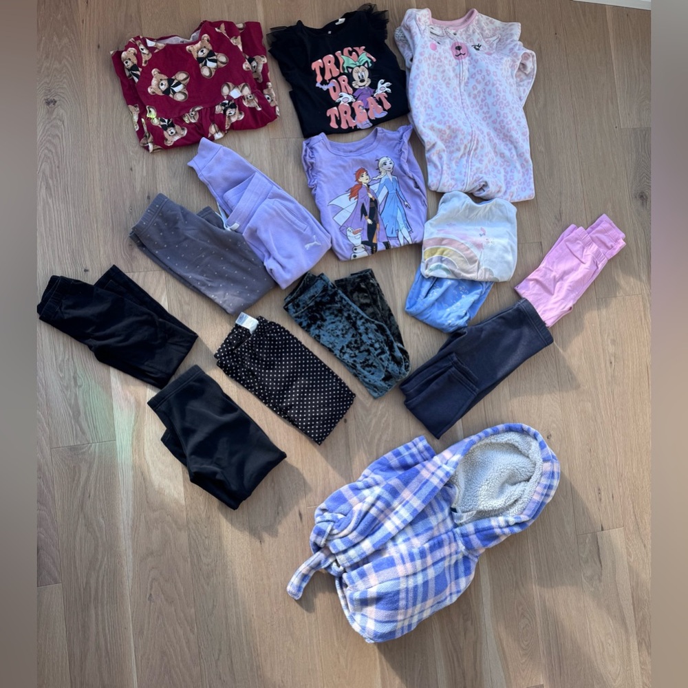 Girls winter clothes bundle size 5 and 6 T